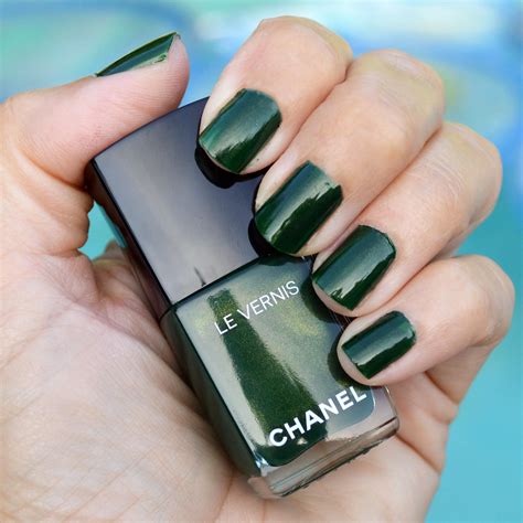 chanel green nail varnish|Chanel nail varnish colours.